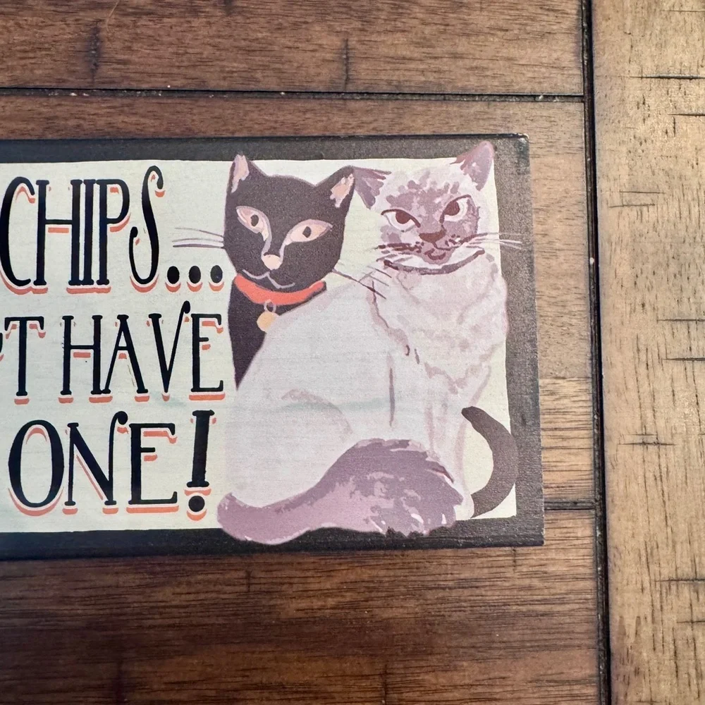 Cats Wooden Sign, Cat Lover Decor, Home Decoration, Gift for Cat Lover, Wood